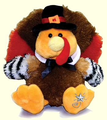stuffed plush turkey
