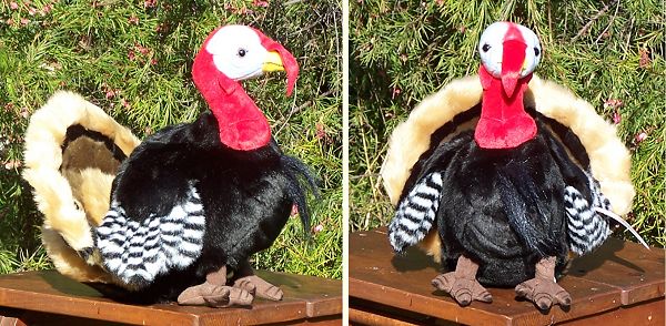Cabin Critters Stuffed Plush Wild Turkey