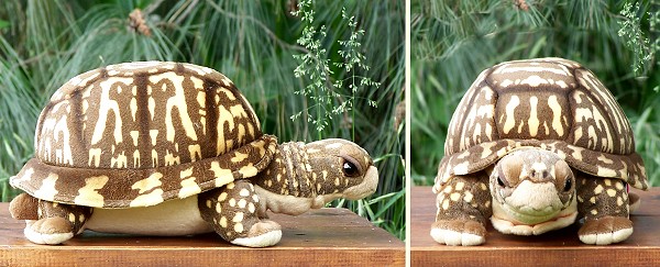 Cabin Critters Stuffed Plush Box Turtle