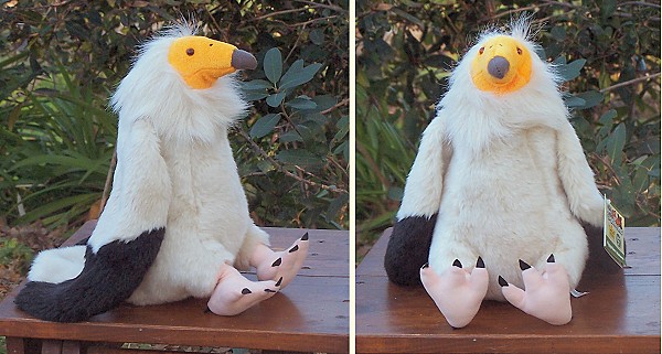 Wild Republic Stuffed Plush Egyptian Vulture