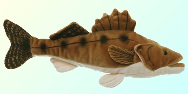 Cabin Critters Stuffed Plush Walleye