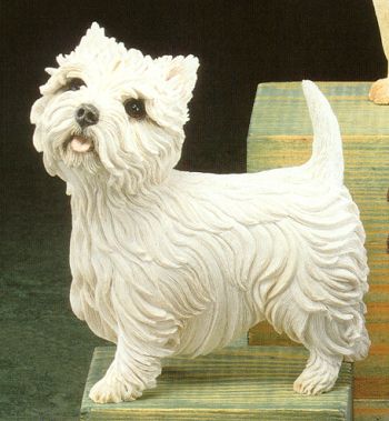 Country Artists Westie Sculpture