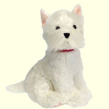 west highland terrier stuffed animal