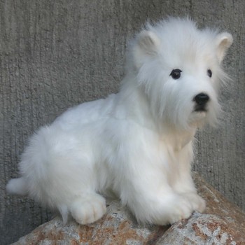 Hansa Stuffed Plush Westie Hansa Stuffed Plush Westie