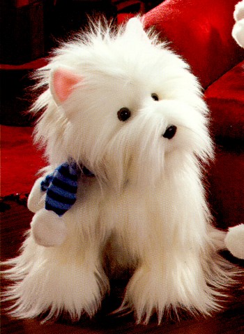 Russ Berrie Stuffed Plush Westie