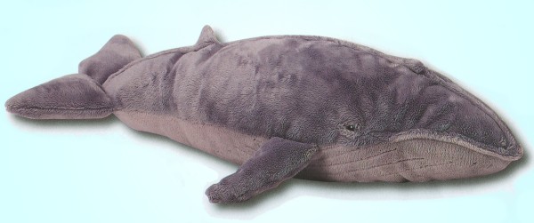 giant stuffed blue whale
