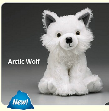 Wildlife Artists Arctic Alive Stuff Plush Arctic Wolf
