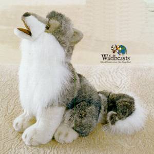 Howlin' Lobo Stuffed Wolf