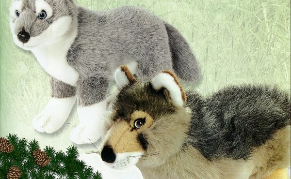 Stuffed Wolves from Wild Republic