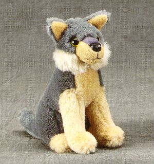 wolf cub stuffed animal