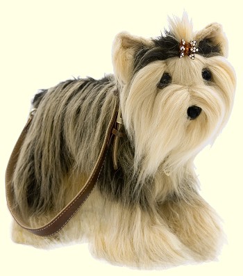 stuffed yorkie puppy stuffed terrier handbag from stuffed ark stuffed yorkie puppy stuffed terrier handbag from stuffed ark