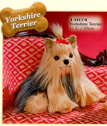stuffed yorkie puppy stuffed terrier from stuffed ark stuffed yorkie puppy stuffed terrier from stuffed ark