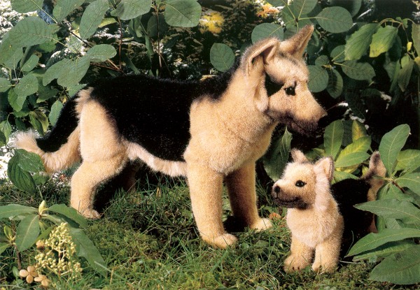 Kosen Stuffed Plush Alsatians