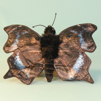 Sunny & Co. Stuffed Mourning Cloak Butterfly Hand Puppet