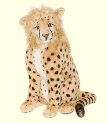 Stuffed Cheetah Cub