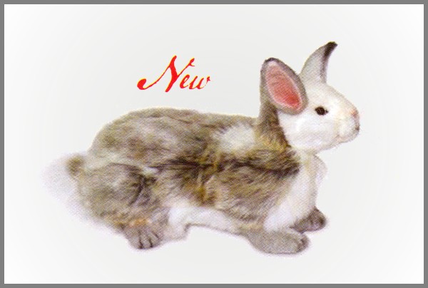 Stuffed Jacquard Rabbit