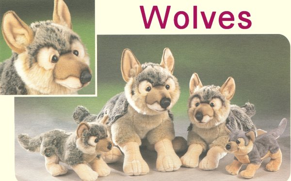Stuffed Wolf Cub